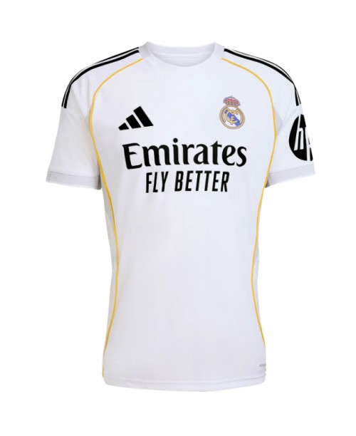 Günstige Real Madrid Kylian Mbappe #9 Heimtrikot 2025-26 Kurzarm Günstige Real Madrid Kylian Mbappe #9 Heimtrikot 2025-26 Kurzarm